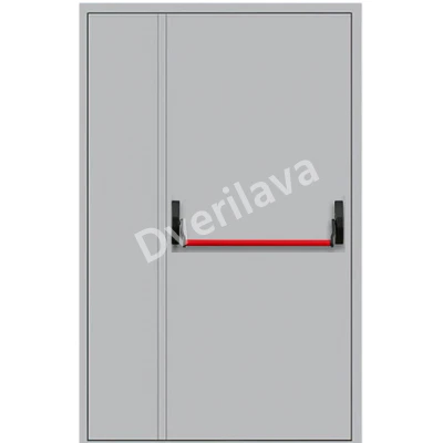 Купить Двупольная противопожарная дверь антипаника EI-60 ДПМ-528